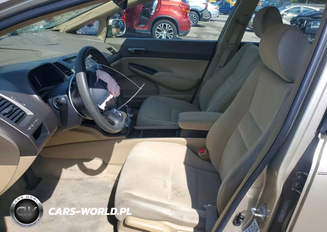 2008 Honda Civic Lx VIN:1HGFA16508L117427 - 7