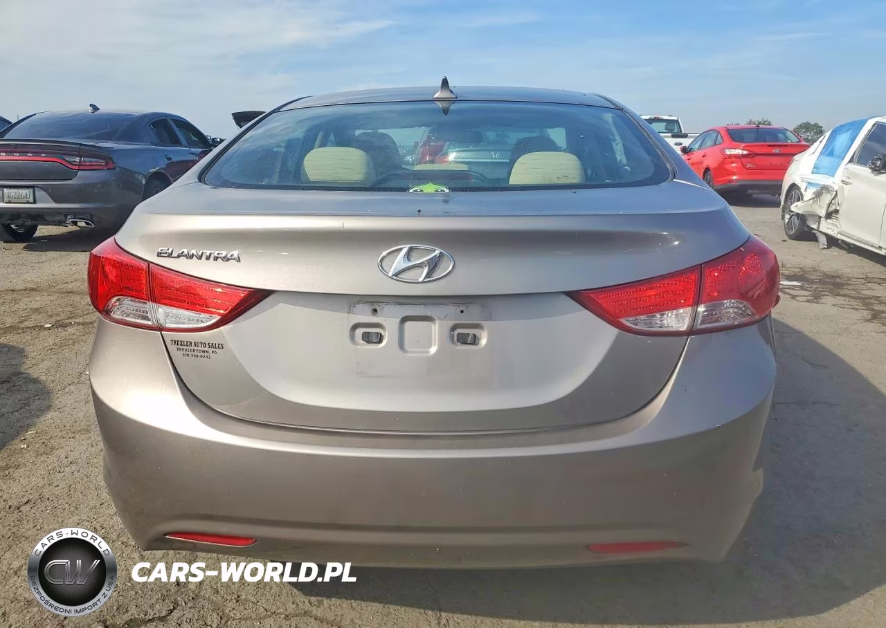 2011 Hyundai Elantra Gls VIN:5NPDH4AE0BH027068 - 6