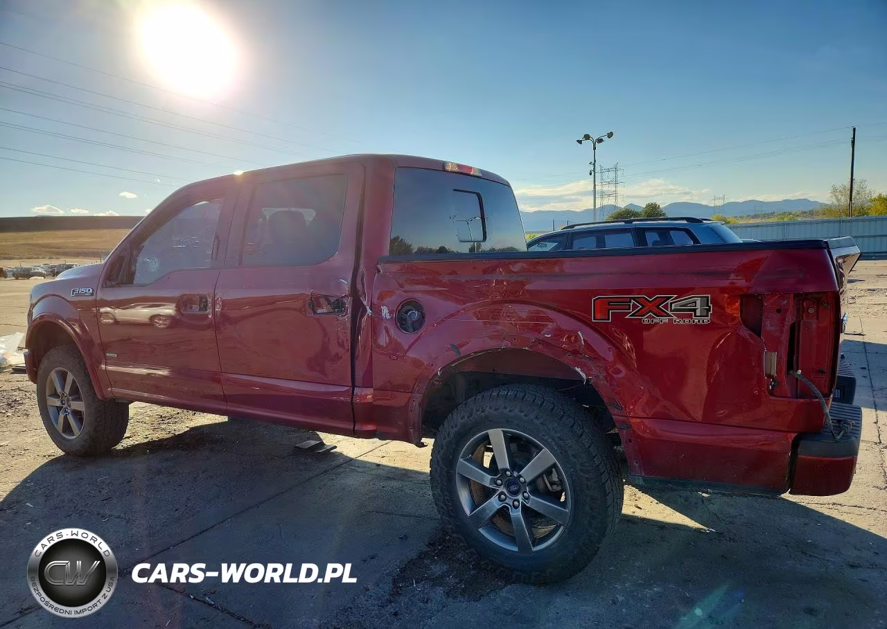 2017 Ford F150 Supercrew VIN:1FTEW1EG2HKD71516 - 2