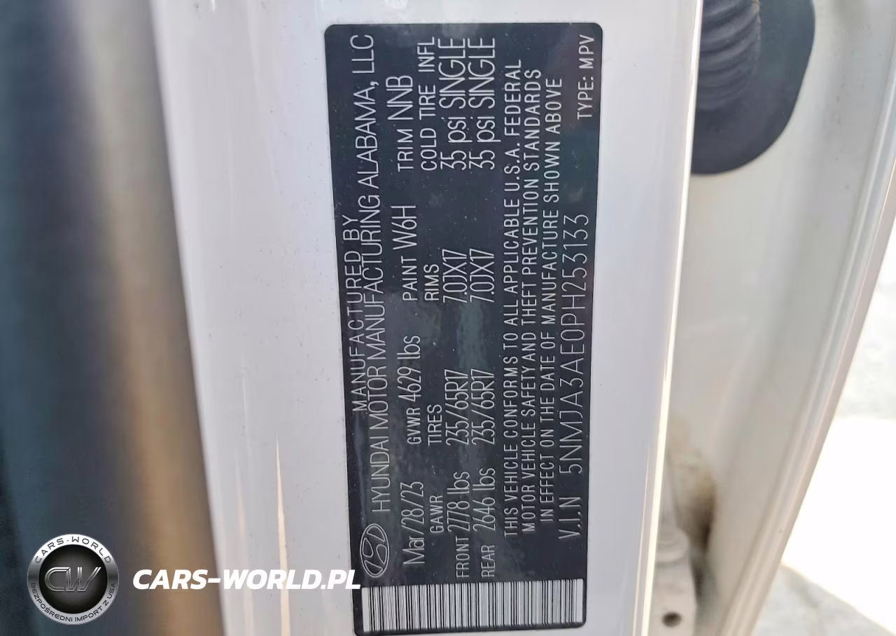 2023 Hyundai Tucson Se VIN:5NMJA3AE0PH253133 - 13