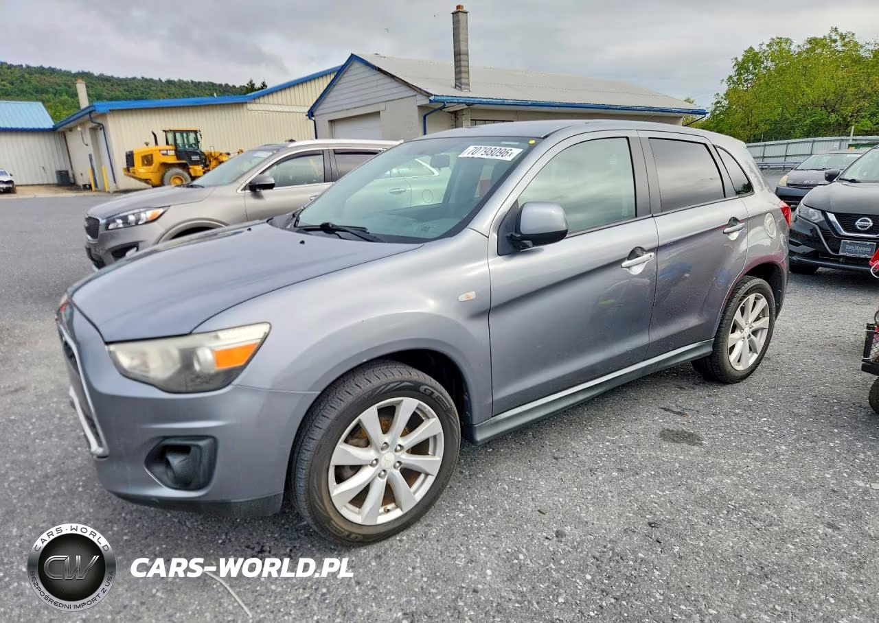 2013 Mitsubishi Outlander Sport Es VIN:4A4AR3AU4DE011078 - 1