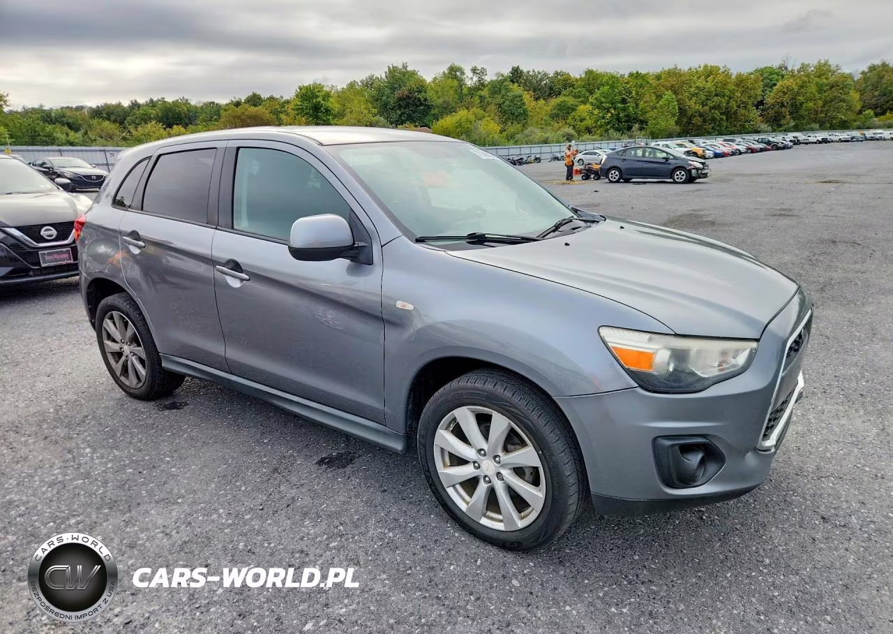 2013 Mitsubishi Outlander Sport Es VIN:4A4AR3AU4DE011078 - 4