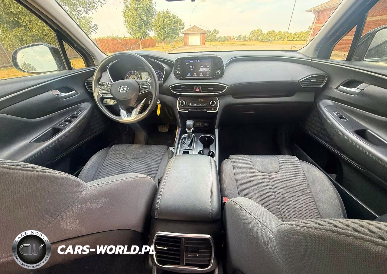 2019 Hyundai Santa Fe Se VIN:5NMS23AD7KH121035 - 9