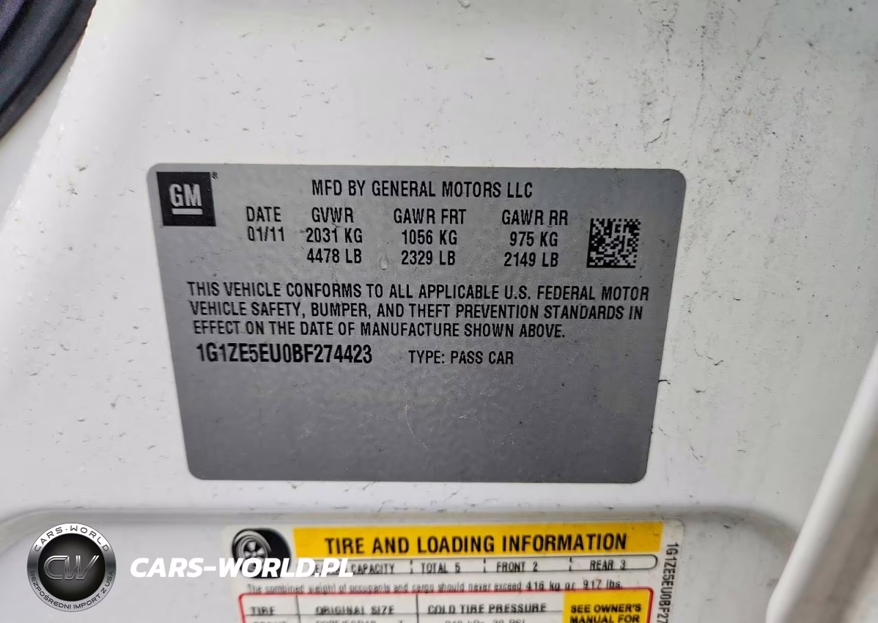 2011 Chevrolet Malibu Ltz VIN:1G1ZE5EU0BF274423 - 13