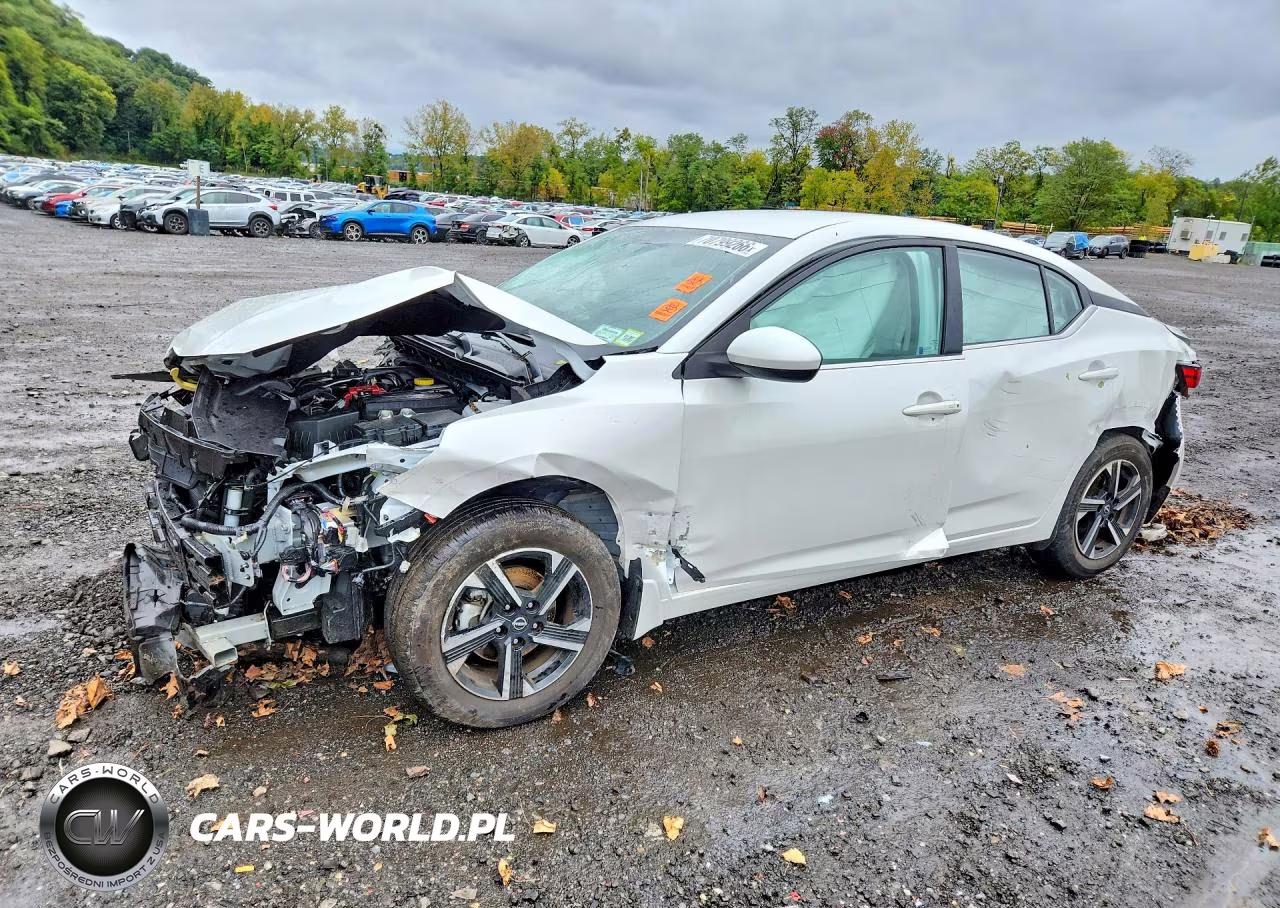 2025 Nissan Sentra Sv VIN:3N1AB8CV8SY343154 - 1