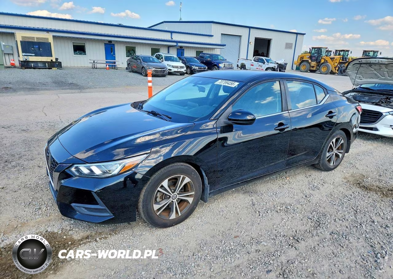 2021 Nissan Sentra Sv VIN:3N1AB8CV0MY204431 - 1