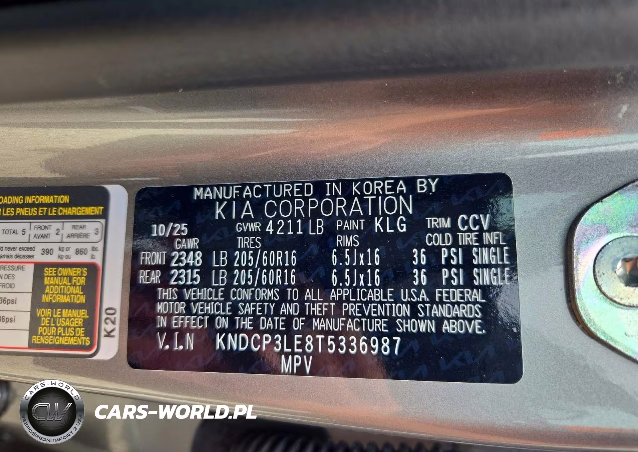 2026 Kia Niro Lx VIN:KNDCP3LE8T5336987 - 14