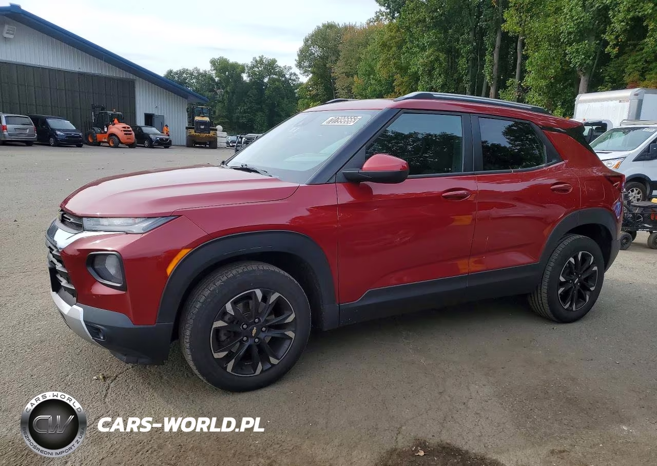 2021 Chevrolet Trailblazer Lt VIN:KL79MRSL7MB032555 - 1