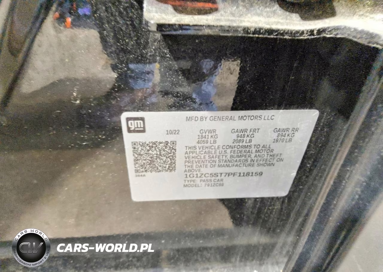 2023 Chevrolet Malibu Ls VIN:1G1ZC5ST7PF118159 - 12