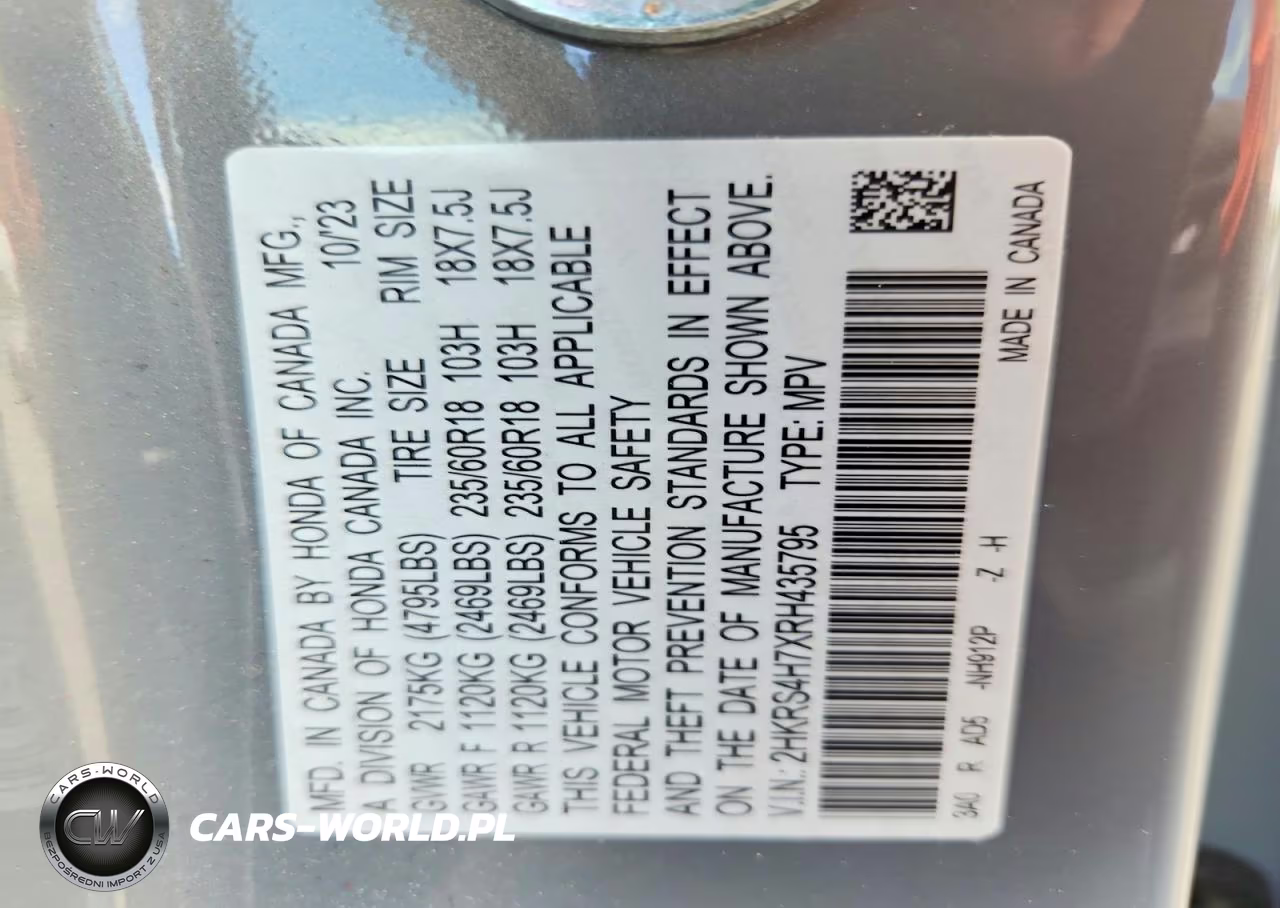 2024 Honda Cr-V Exl VIN:2HKRS4H7XRH435795 - 13