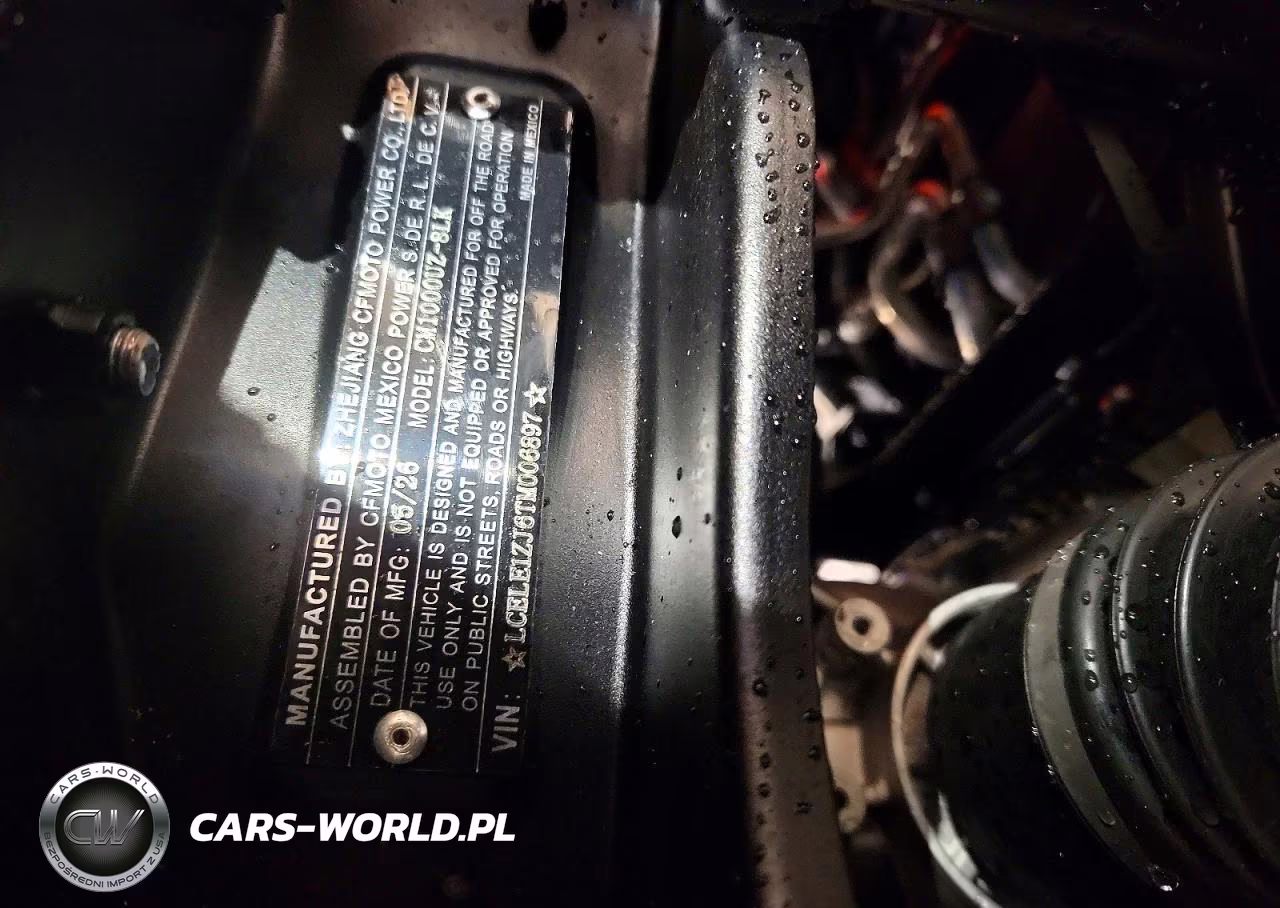 2026 Cfmoto Uforce Utility Vehicle VIN:LCELE1ZJ6TM006897 - 10