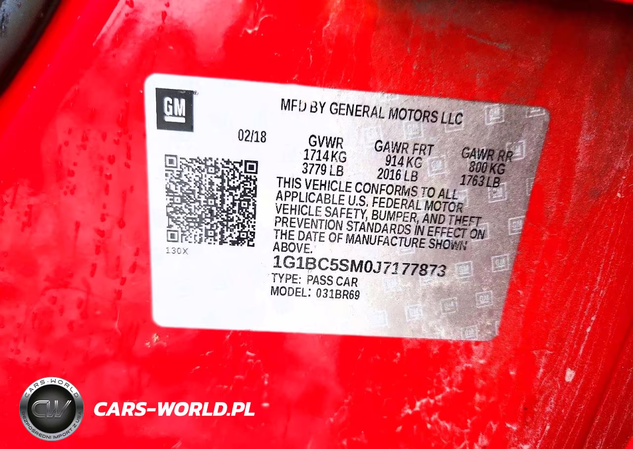 2018 Chevrolet Cruze Ls VIN:1G1BC5SM0J7177873 - 12