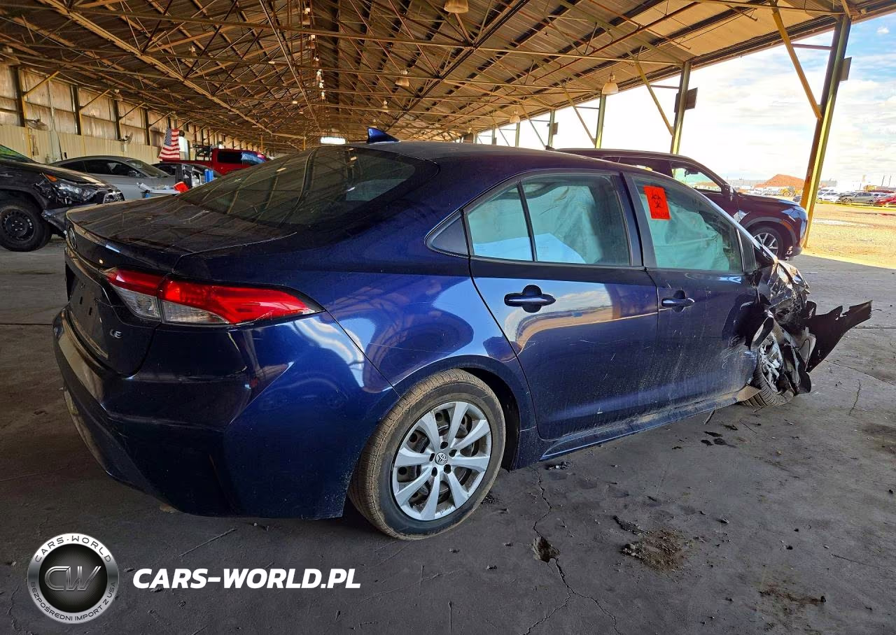 2021 Toyota Corolla Le VIN:5YFEPMAE7MP175456 - 3