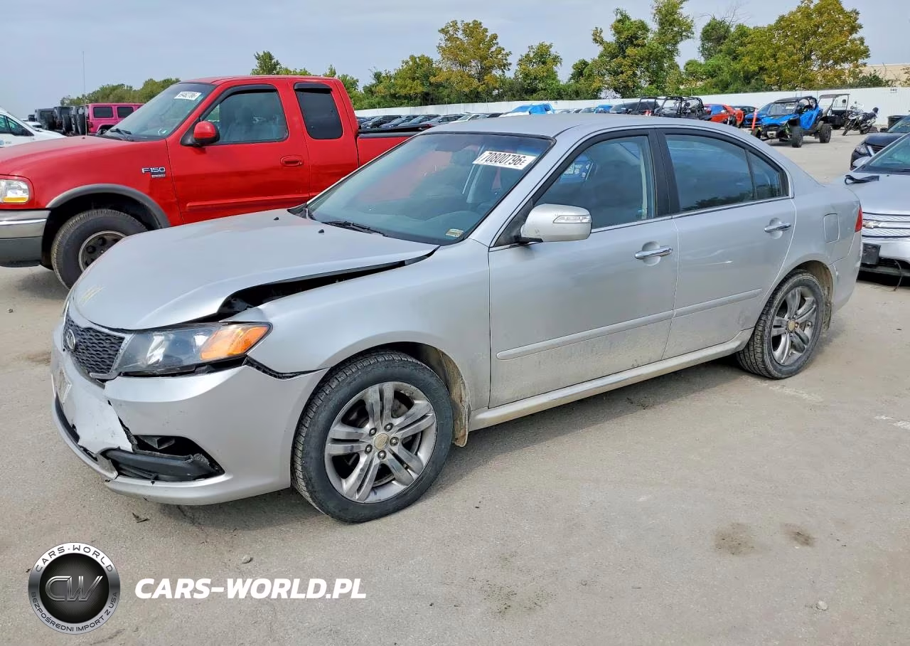 2009 Kia Optima Lx VIN:KNAGE228X95353549 - 1