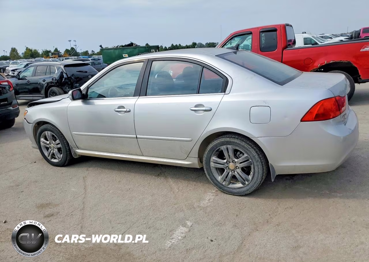 2009 Kia Optima Lx VIN:KNAGE228X95353549 - 2