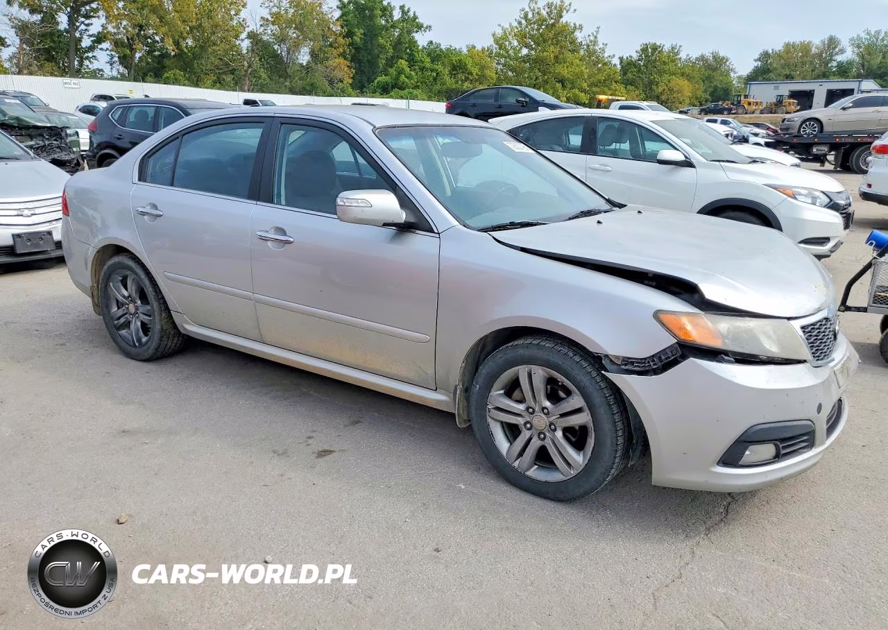 2009 Kia Optima Lx VIN:KNAGE228X95353549 - 4
