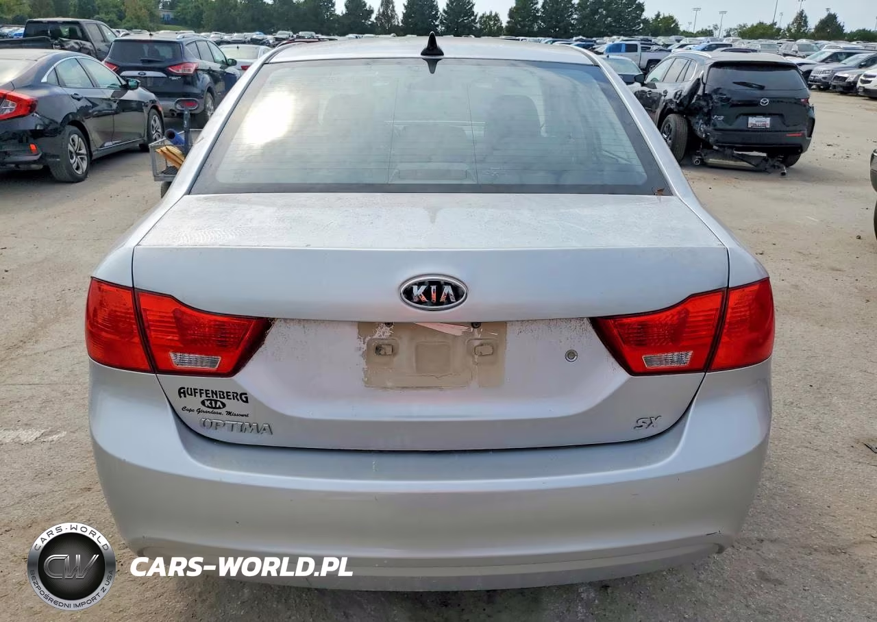 2009 Kia Optima Lx VIN:KNAGE228X95353549 - 6