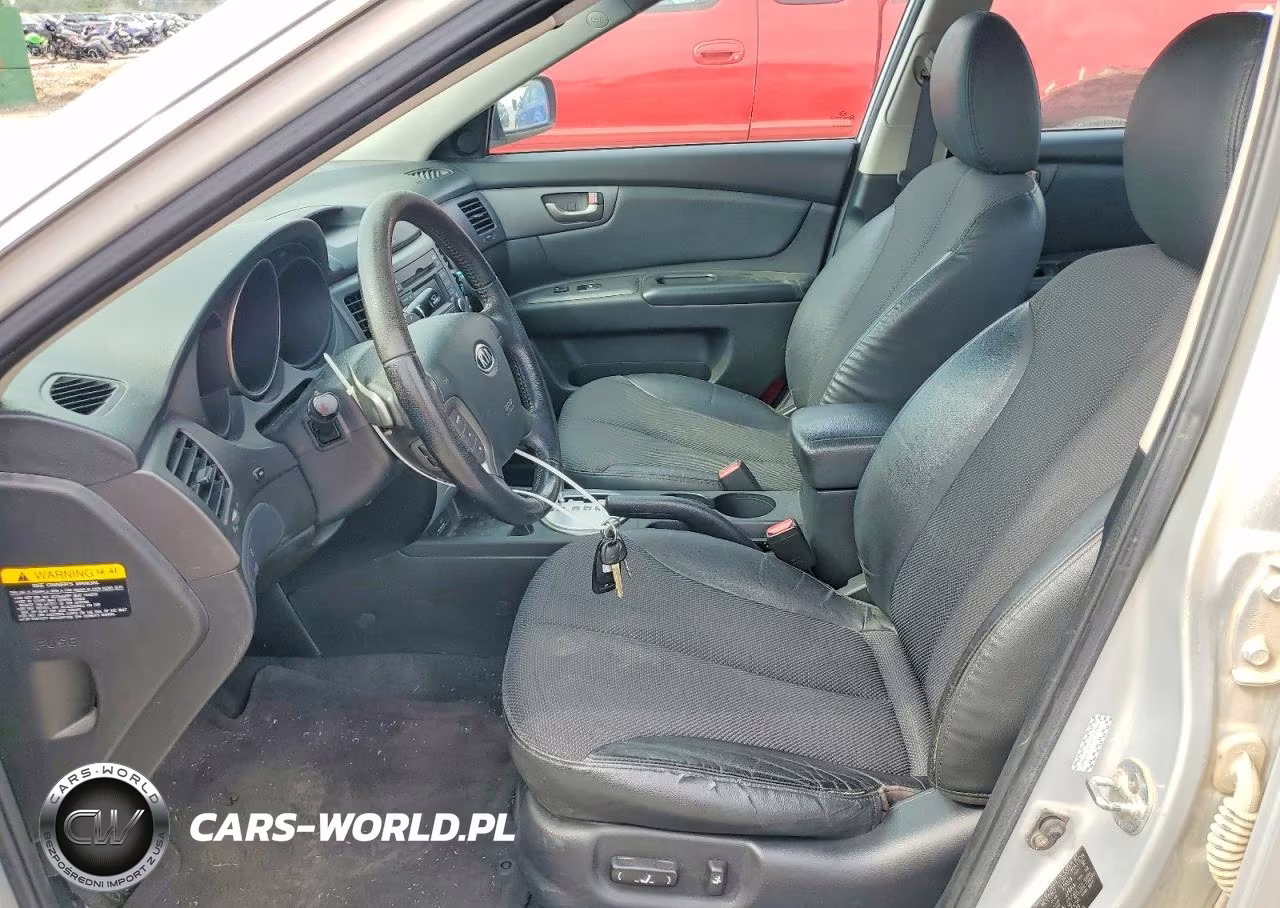 2009 Kia Optima Lx VIN:KNAGE228X95353549 - 7