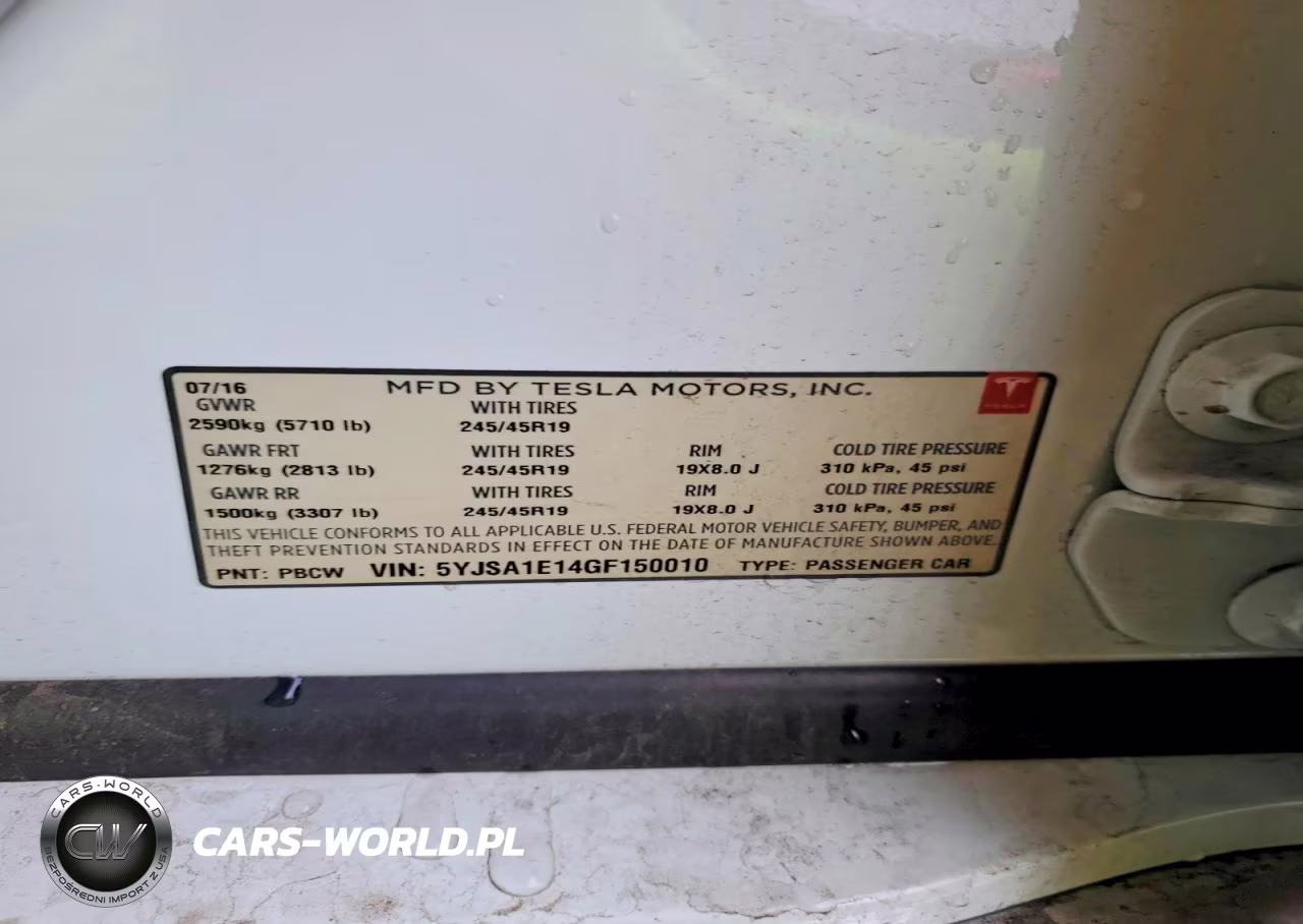 2016 Tesla Model S VIN:5YJSA1E14GF150010 - 13