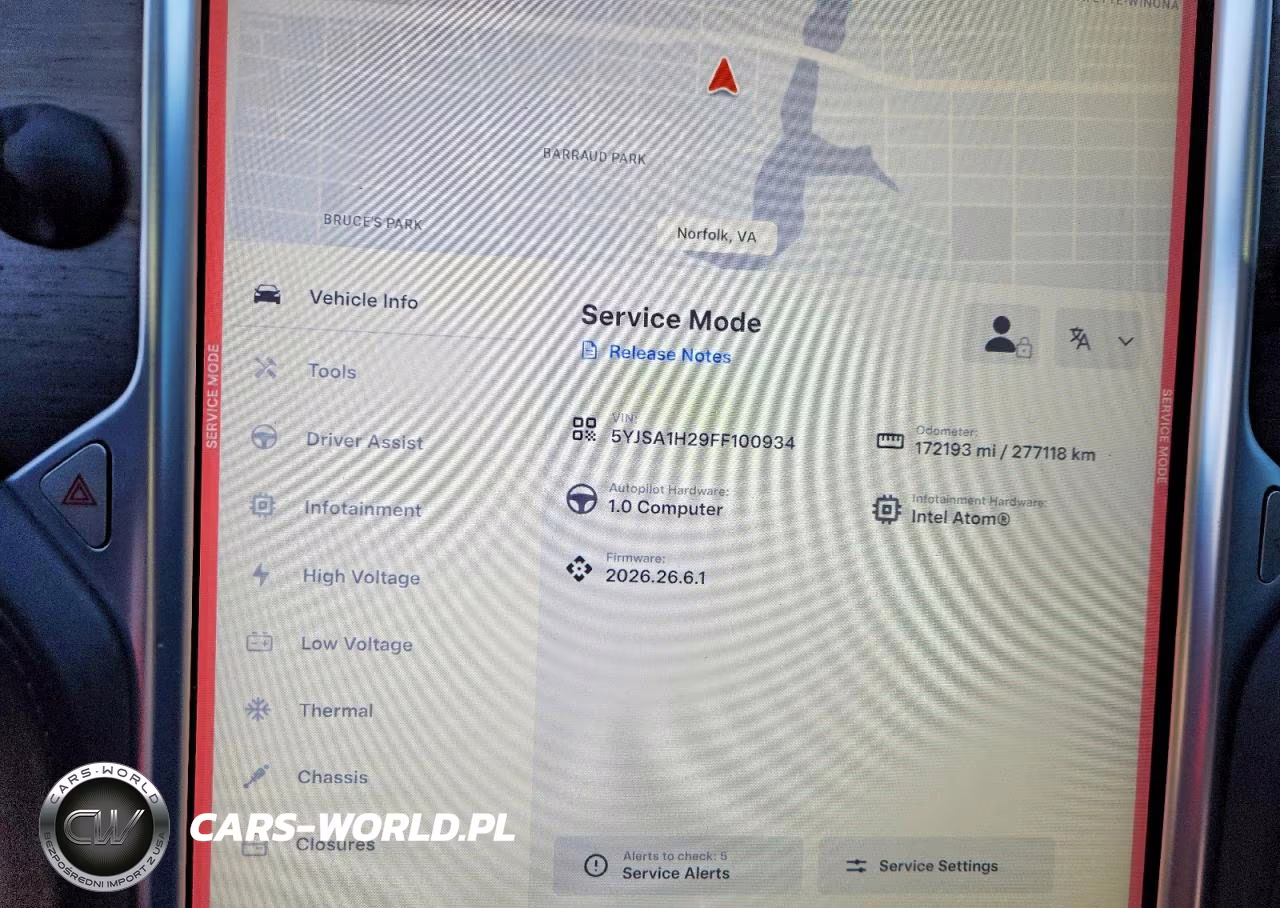 2015 Tesla Model S 85D VIN:5YJSA1H29FF100934 - 9