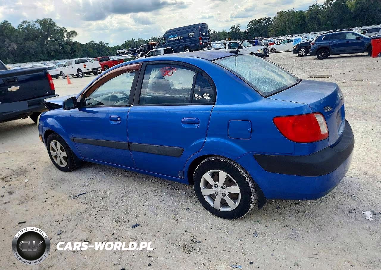 2009 Kia Rio Base VIN:KNADE223496531635 - 2