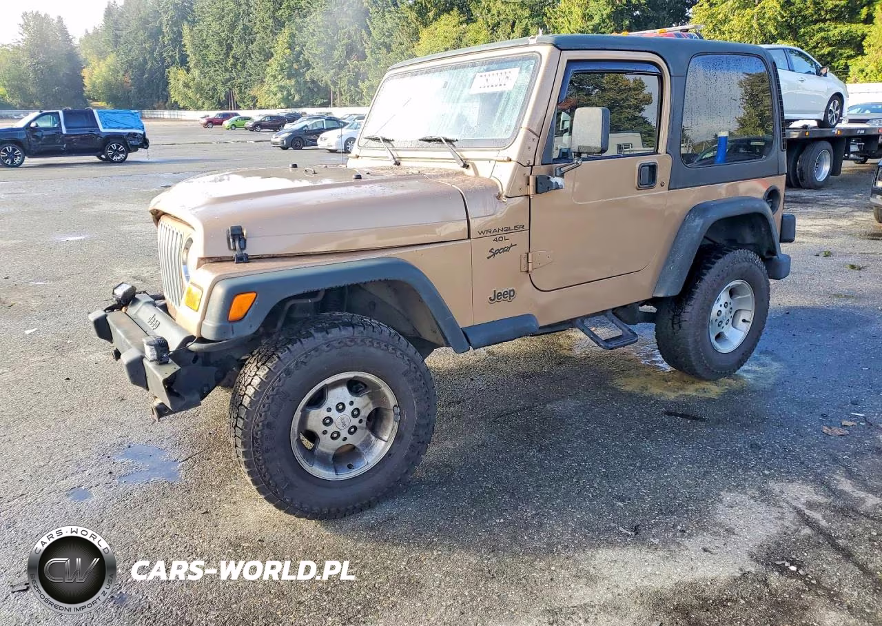 2000 Jeep Wrangler - Tj Sport VIN:1J4FA49S1YP713263 - 1