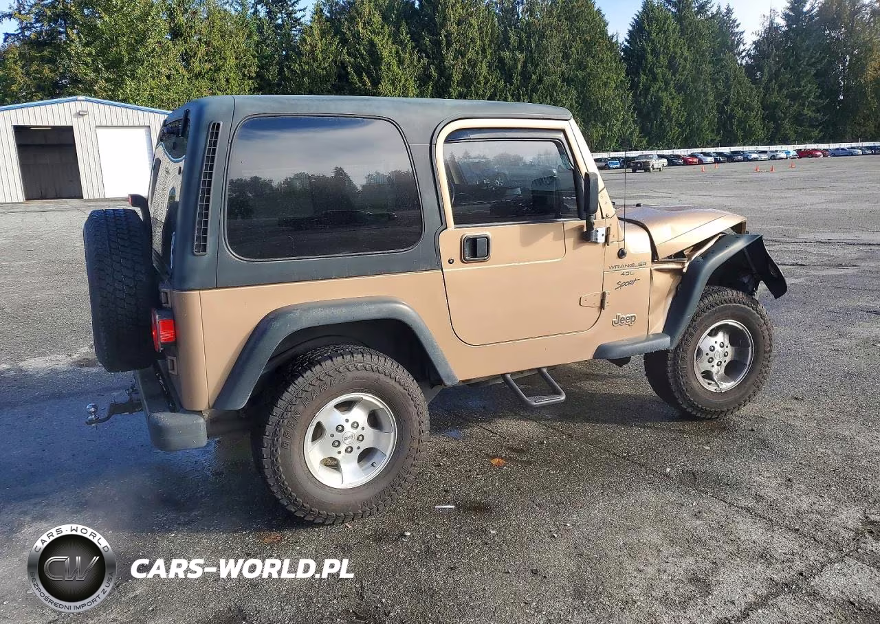 2000 Jeep Wrangler - Tj Sport VIN:1J4FA49S1YP713263 - 3