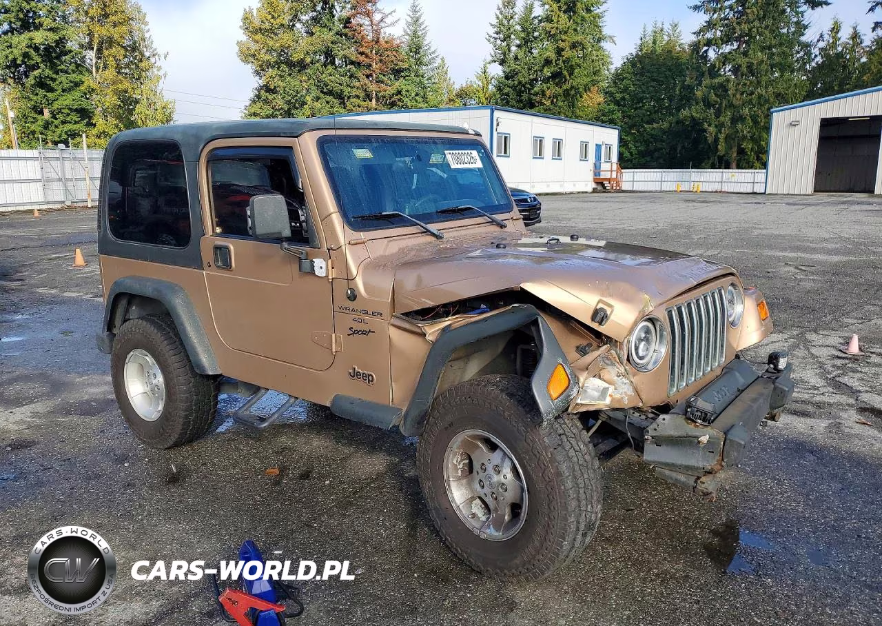 2000 Jeep Wrangler - Tj Sport VIN:1J4FA49S1YP713263 - 4