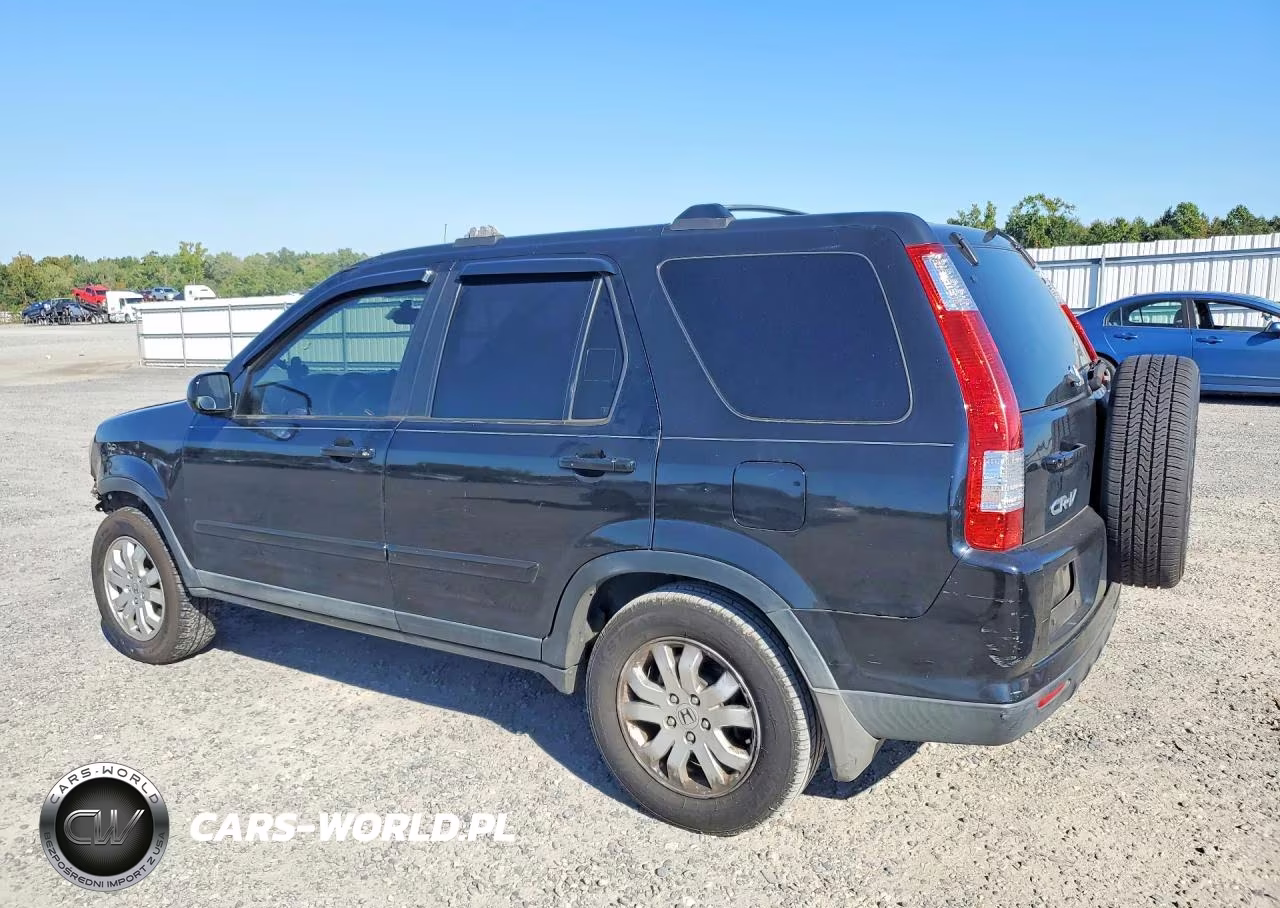 2006 Honda Cr-V Se VIN:SHSRD78966U422154 - 2