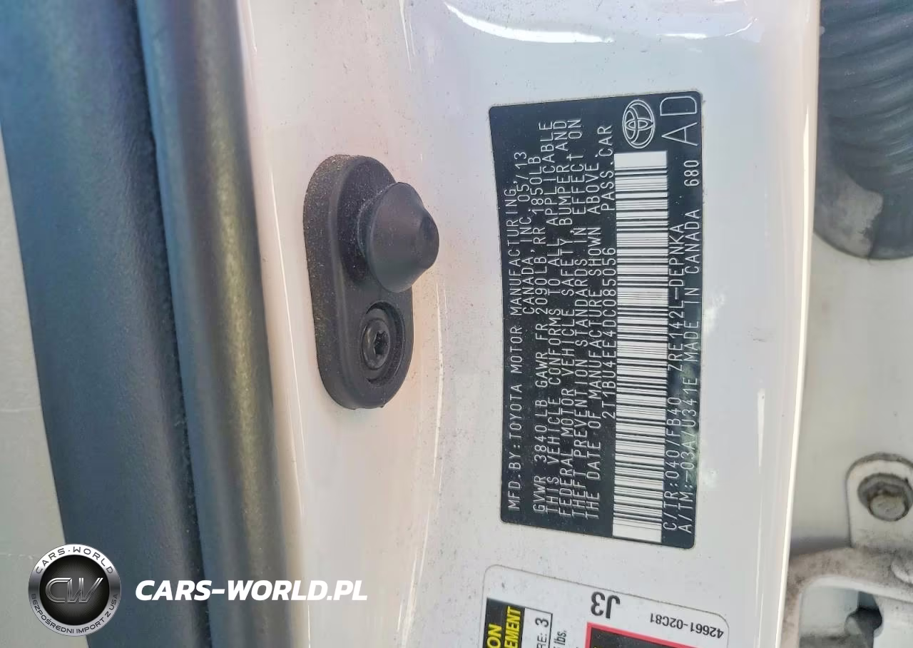 2013 Toyota Corolla Le VIN:2T1BU4EE4DC085056 - 13
