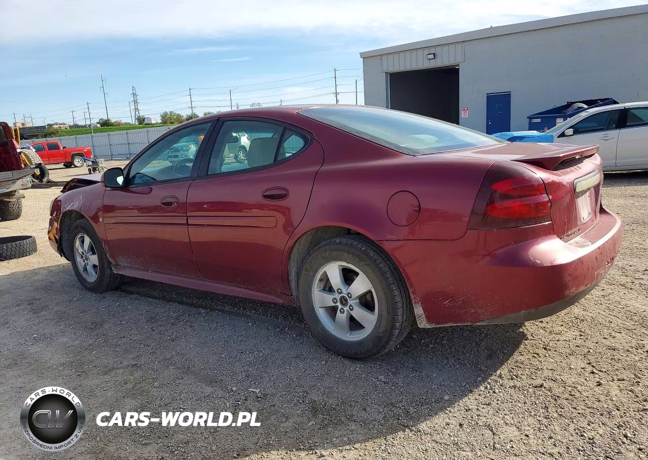 2006 Pontiac Grand Prix VIN:2G2WP552X61179680 - 2