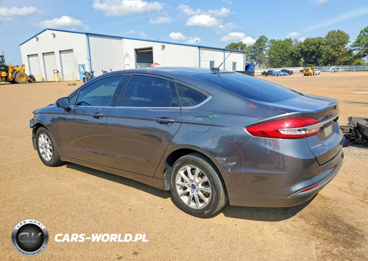 2017 Ford Fusion S VIN:3FA6P0G71HR274186 - 2