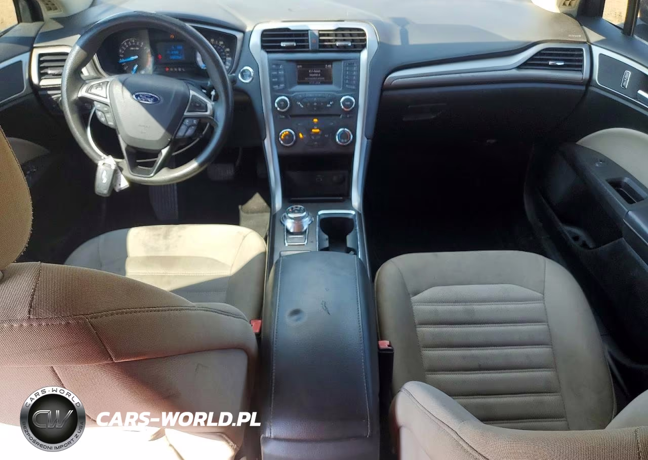 2017 Ford Fusion S VIN:3FA6P0G71HR274186 - 8