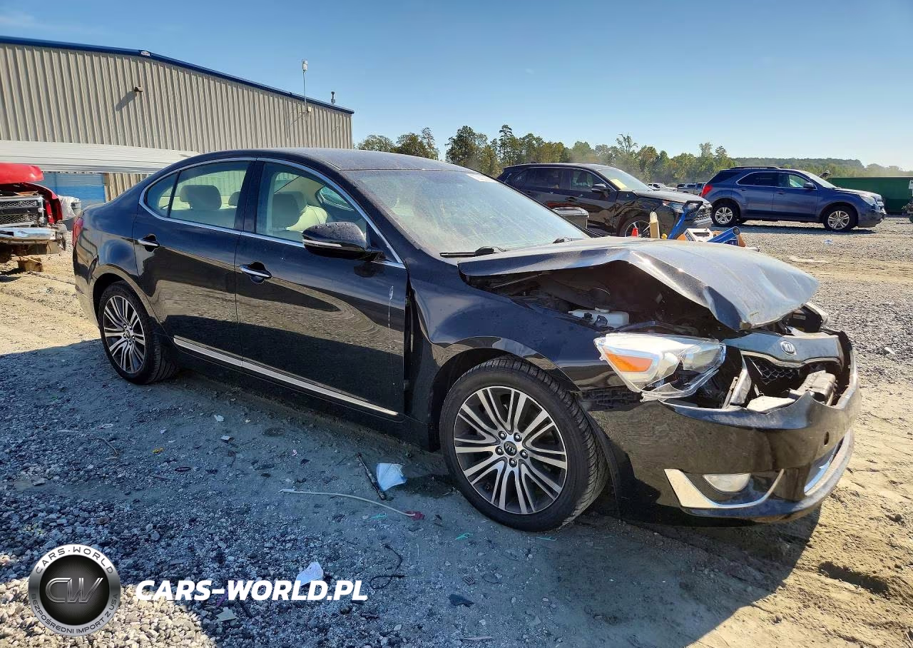 2014 Kia Cadenza Premium VIN:KNALN4D79E5141976 - 4