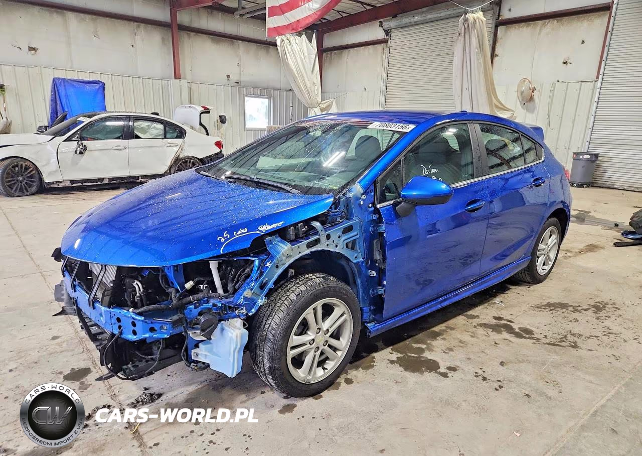 2018 Chevrolet Cruze Lt VIN:3G1BE6SM4JS595760 - 1
