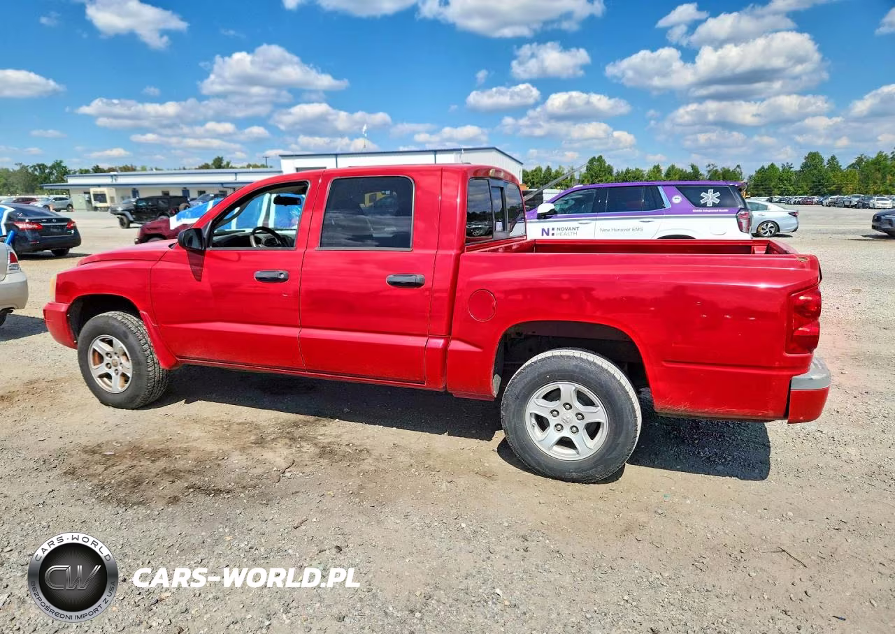 2007 Dodge Dakota Quad Slt VIN:1D7HE48K97S259088 - 2