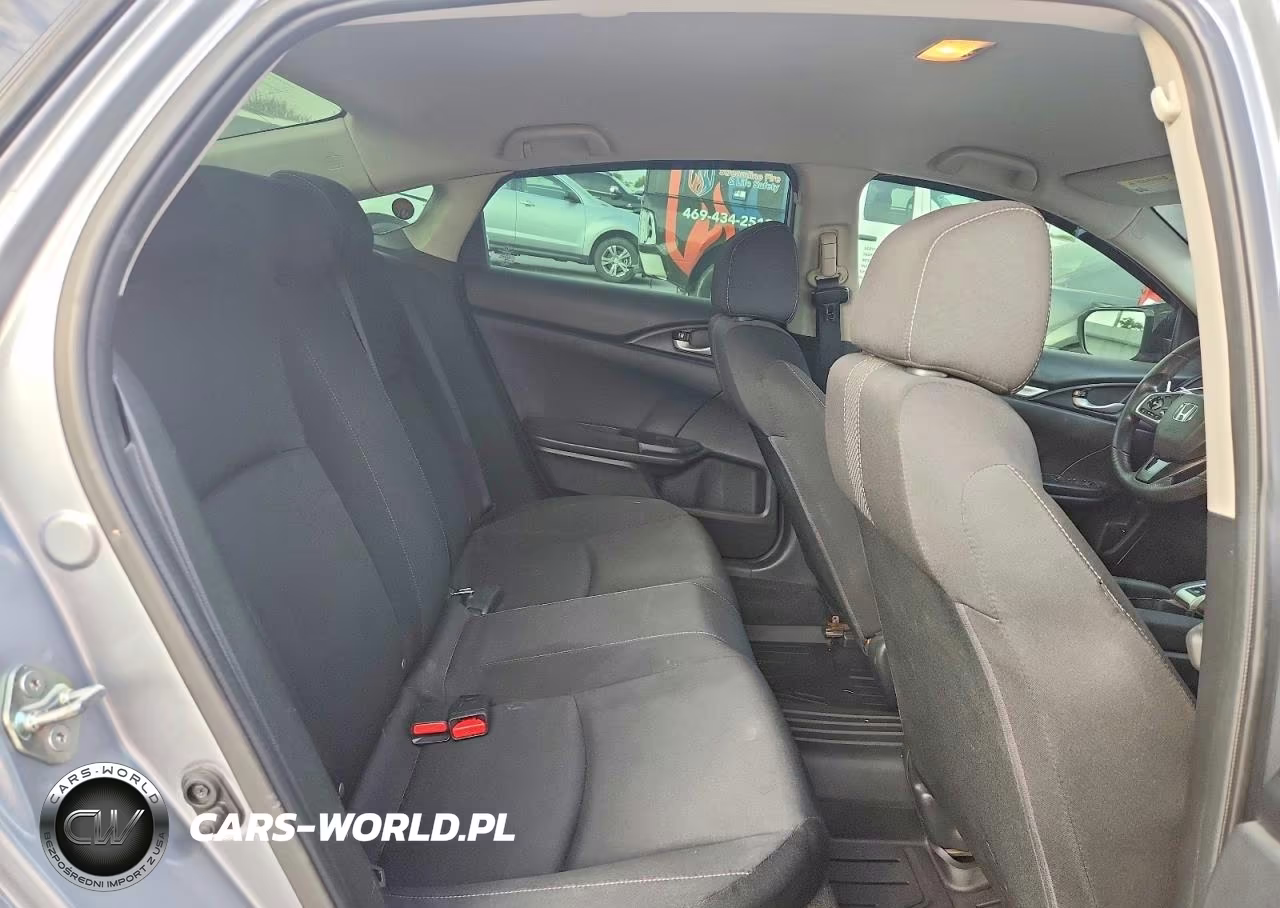 2019 Honda Civic Lx VIN:19XFC2F68KE006972 - 10