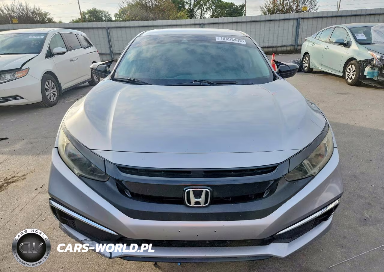 2019 Honda Civic Lx VIN:19XFC2F68KE006972 - 5