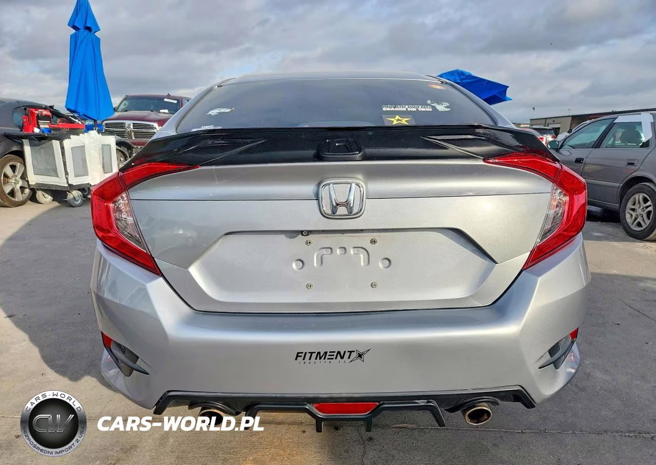 2019 Honda Civic Lx VIN:19XFC2F68KE006972 - 6