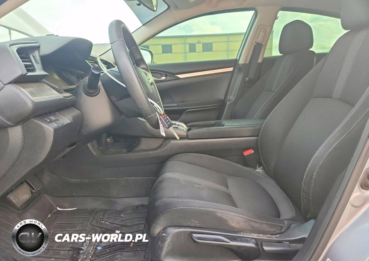 2019 Honda Civic Lx VIN:19XFC2F68KE006972 - 7