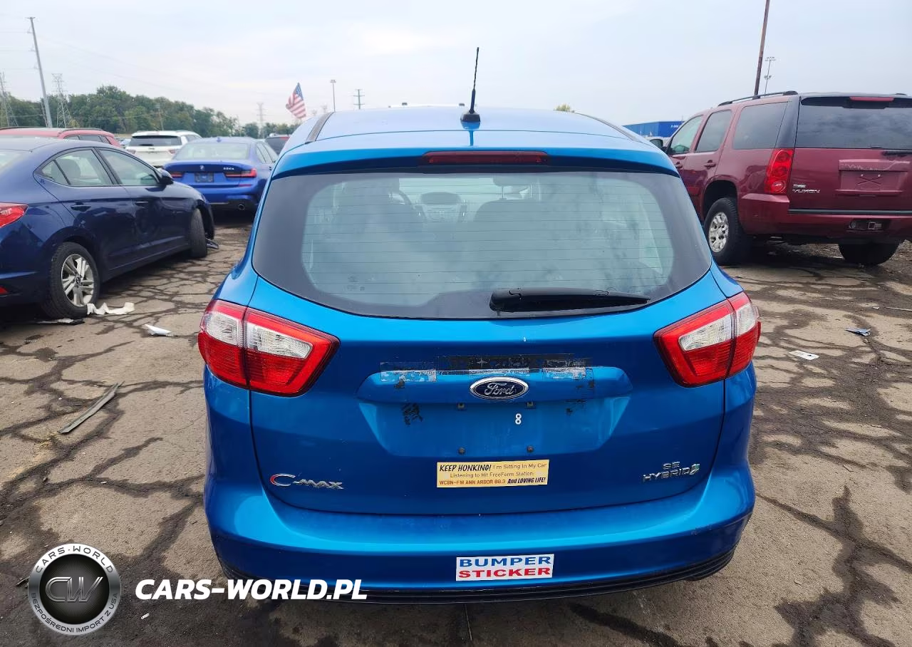 2013 Ford C-Max Se VIN:1FADP5AU0DL545623 - 6