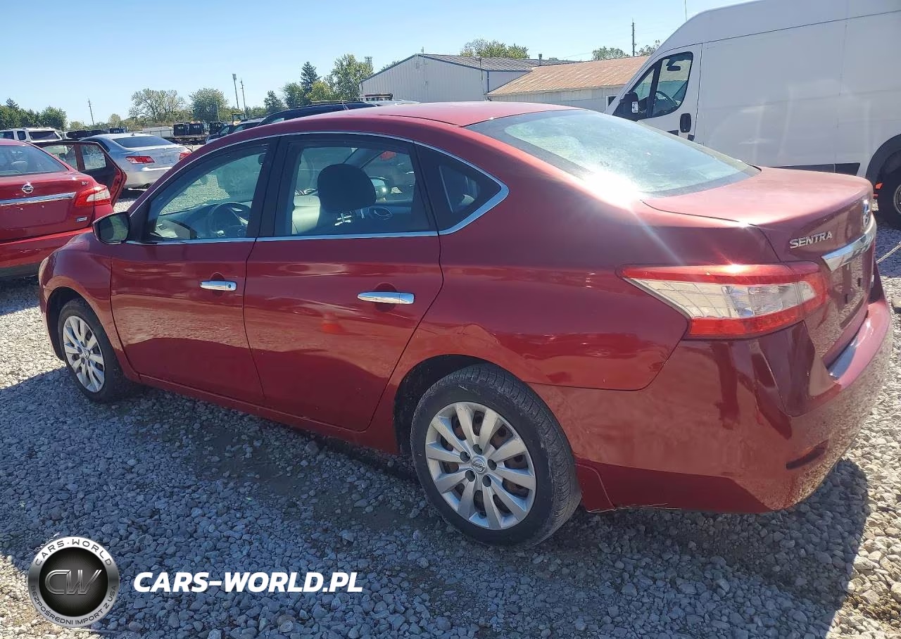 2014 Nissan Sentra Sv VIN:3N1AB7AP7EL676218 - 2