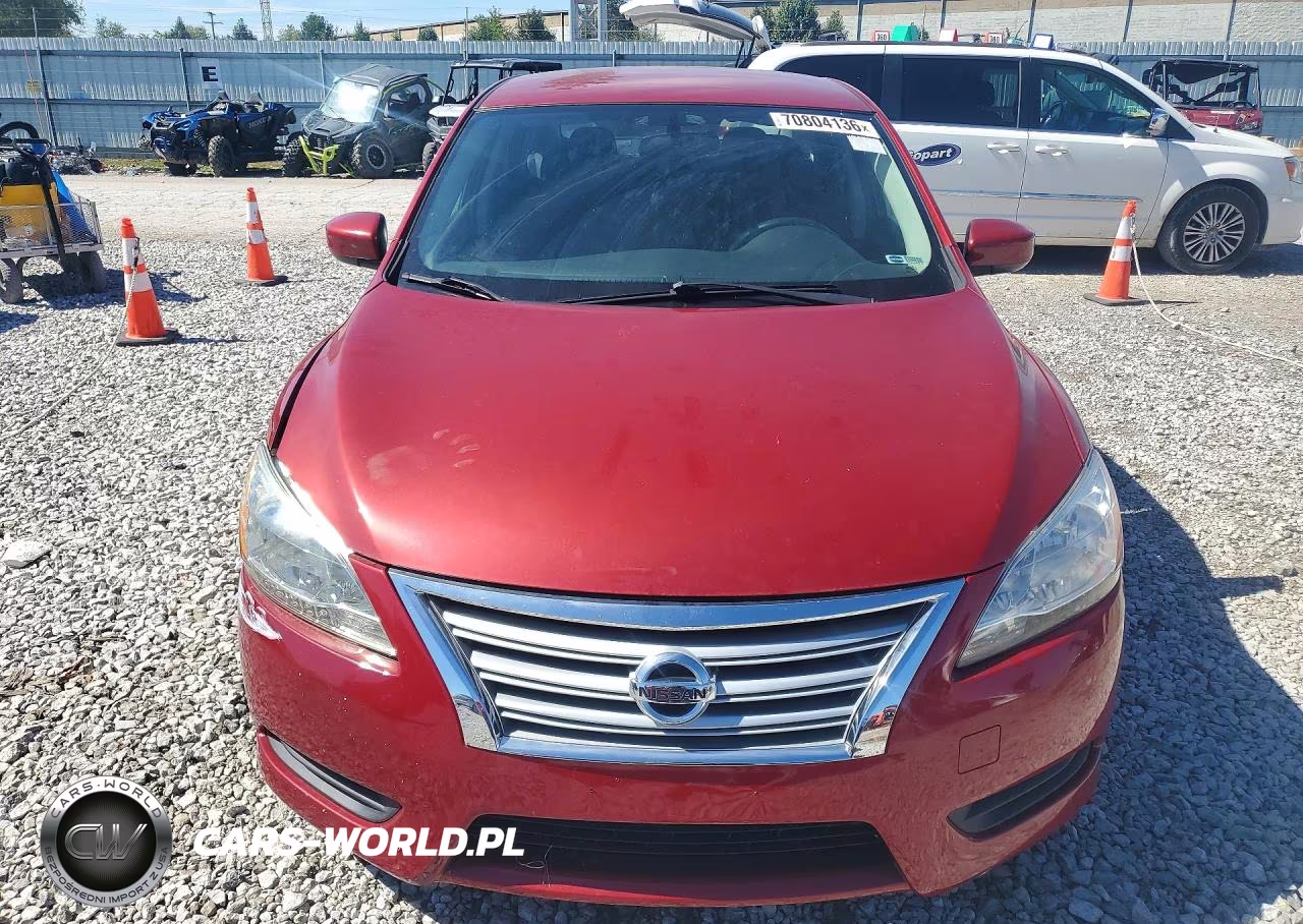 2014 Nissan Sentra Sv VIN:3N1AB7AP7EL676218 - 5