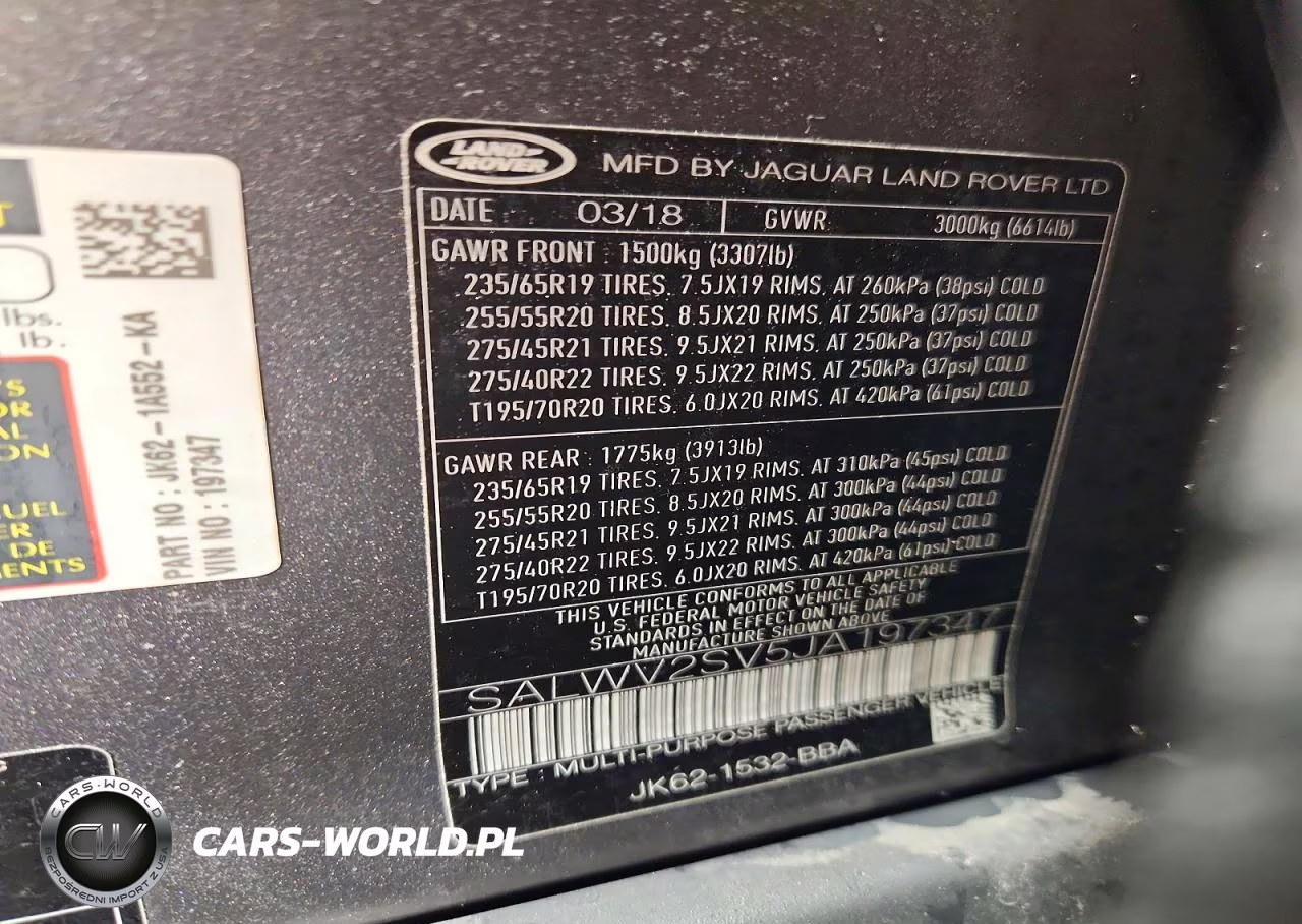 2018 Land Rover Range Rover Sport Hse Dynamic VIN:SALWV2SV5JA197347 - 13