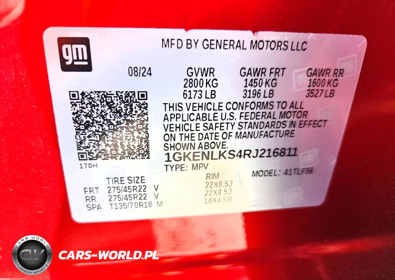 2024 GMC Acadia Denali VIN:1GKENLKS4RJ216811 - 14
