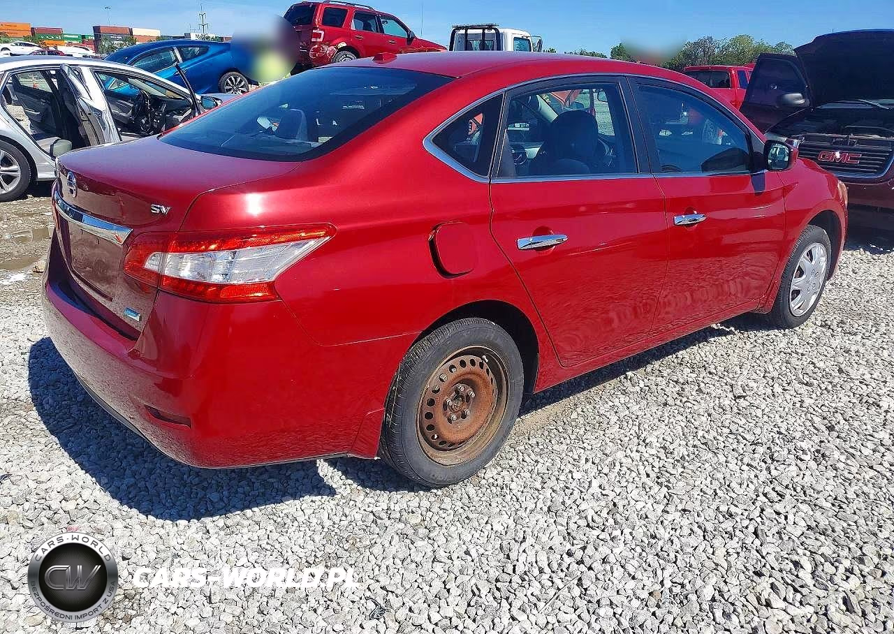 2013 Nissan Sentra S VIN:3N1AB7AP6DL711197 - 3