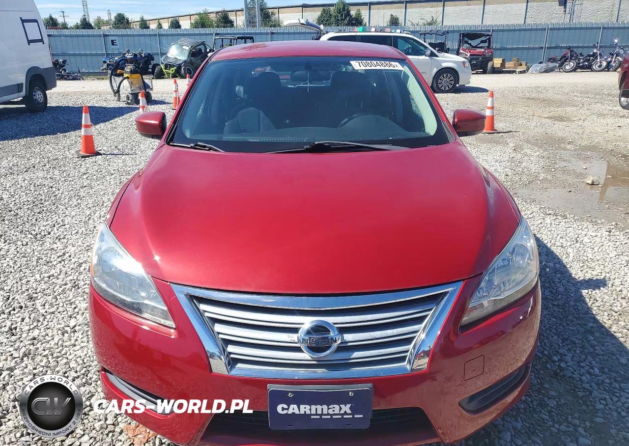 2013 Nissan Sentra S VIN:3N1AB7AP6DL711197 - 5