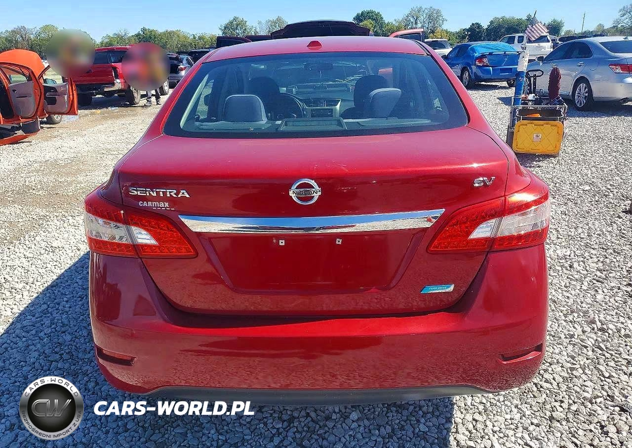 2013 Nissan Sentra S VIN:3N1AB7AP6DL711197 - 6