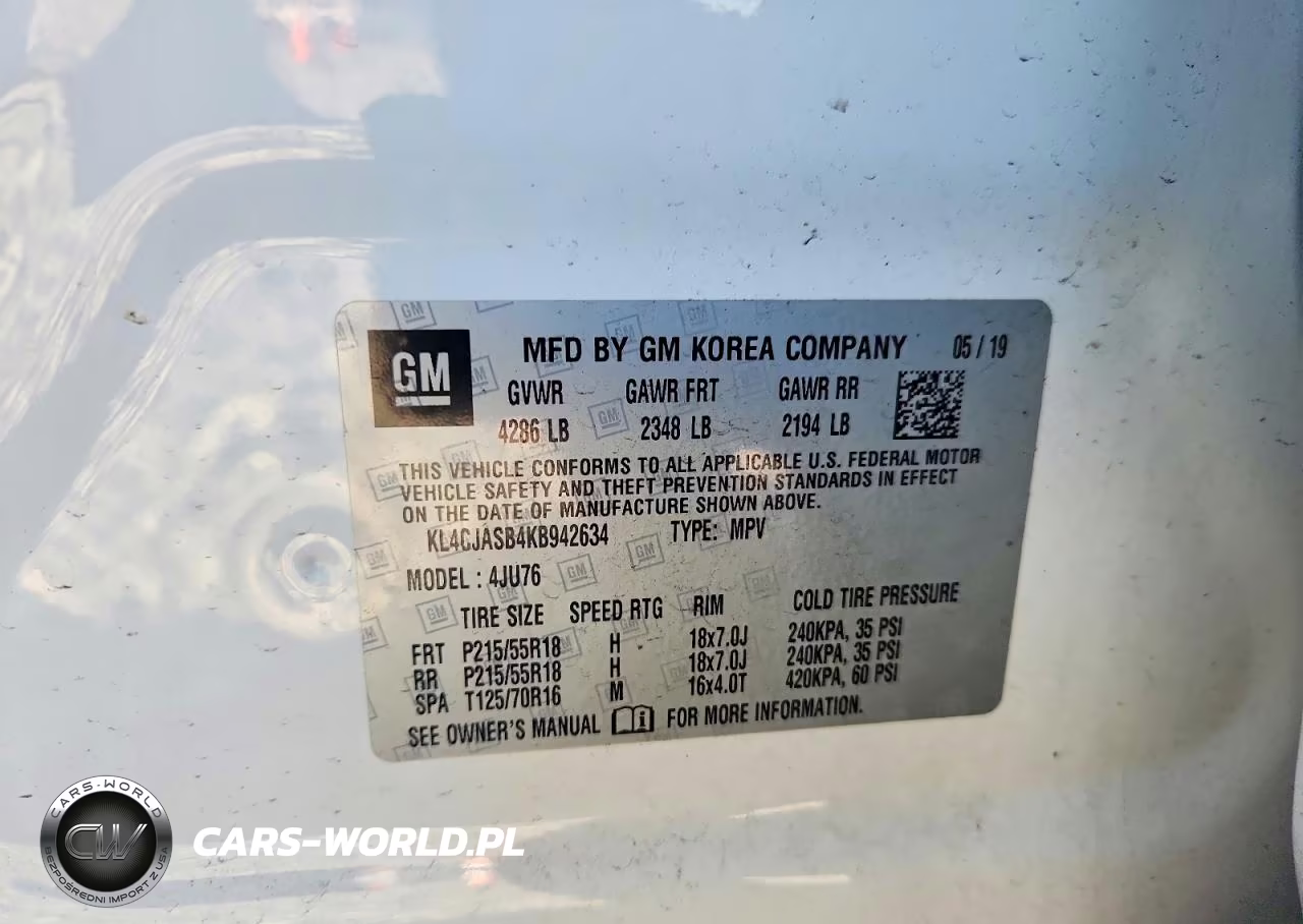 2019 Buick Encore Preferred VIN:KL4CJASB4KB942634 - 13