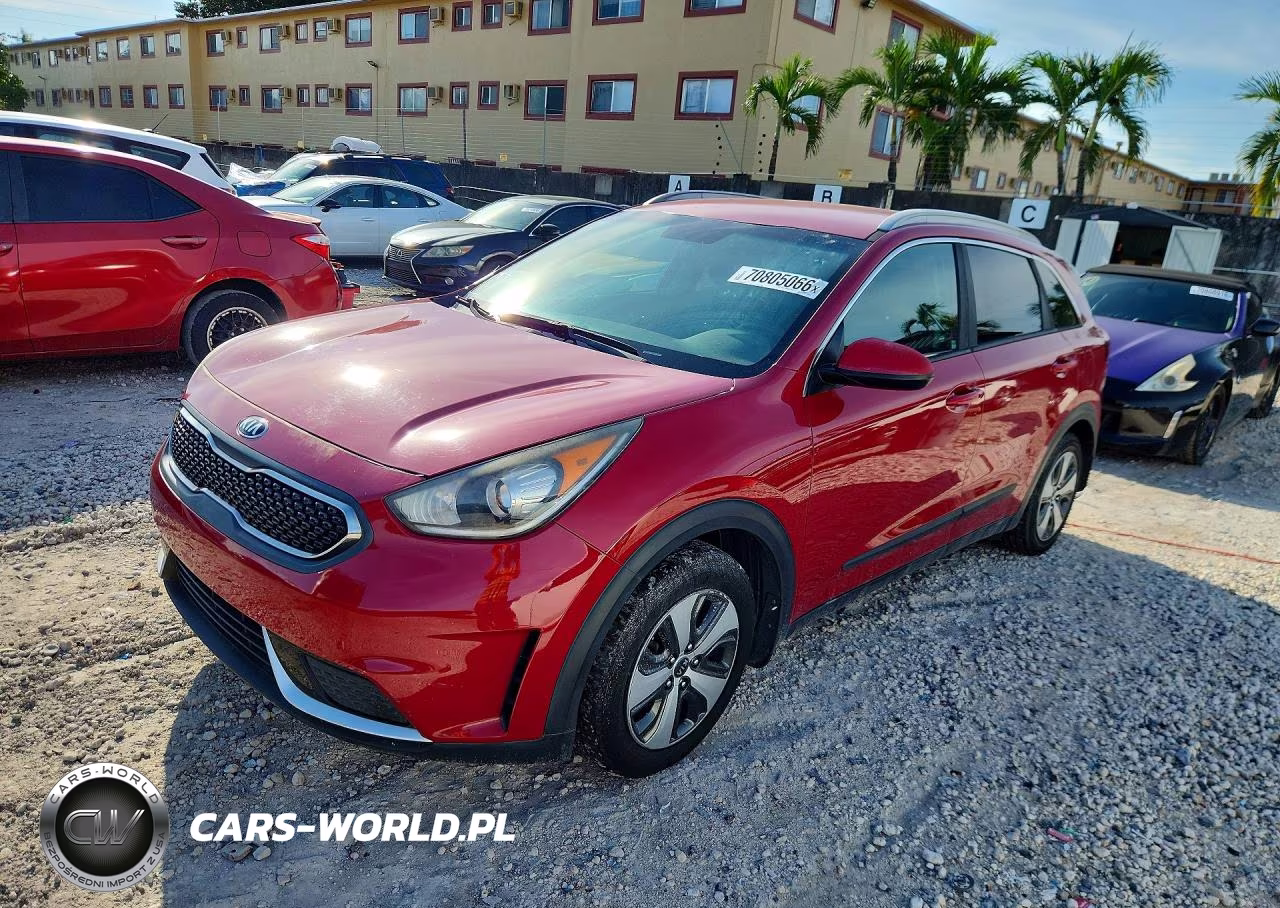 2017 Kia Niro Lx VIN:KNDCB3LC8H5049640 - 1